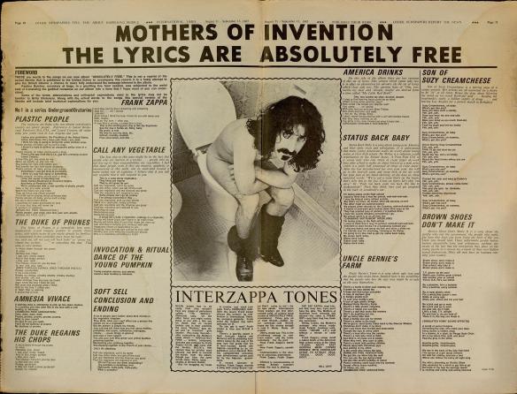 zappa free lyrics