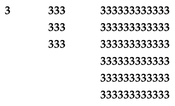 three is a crowd numbers