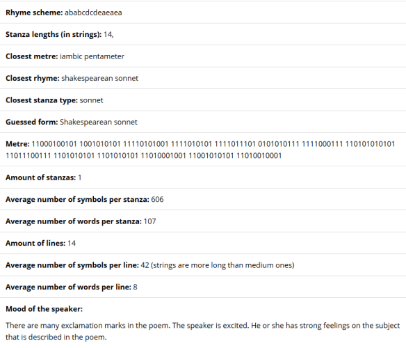 computer breakdown STC poem