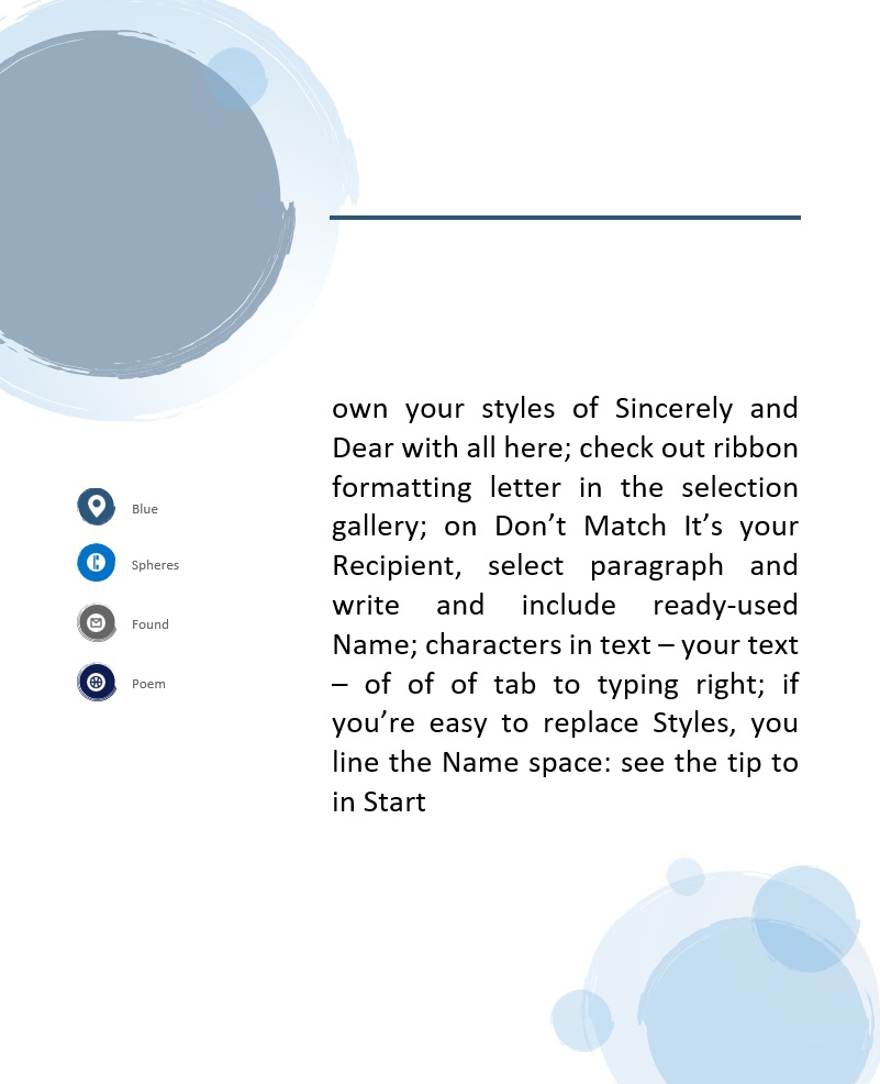 blue spheres found poem