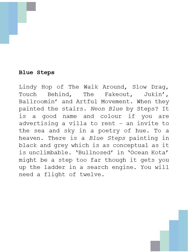 blue steps letterhead